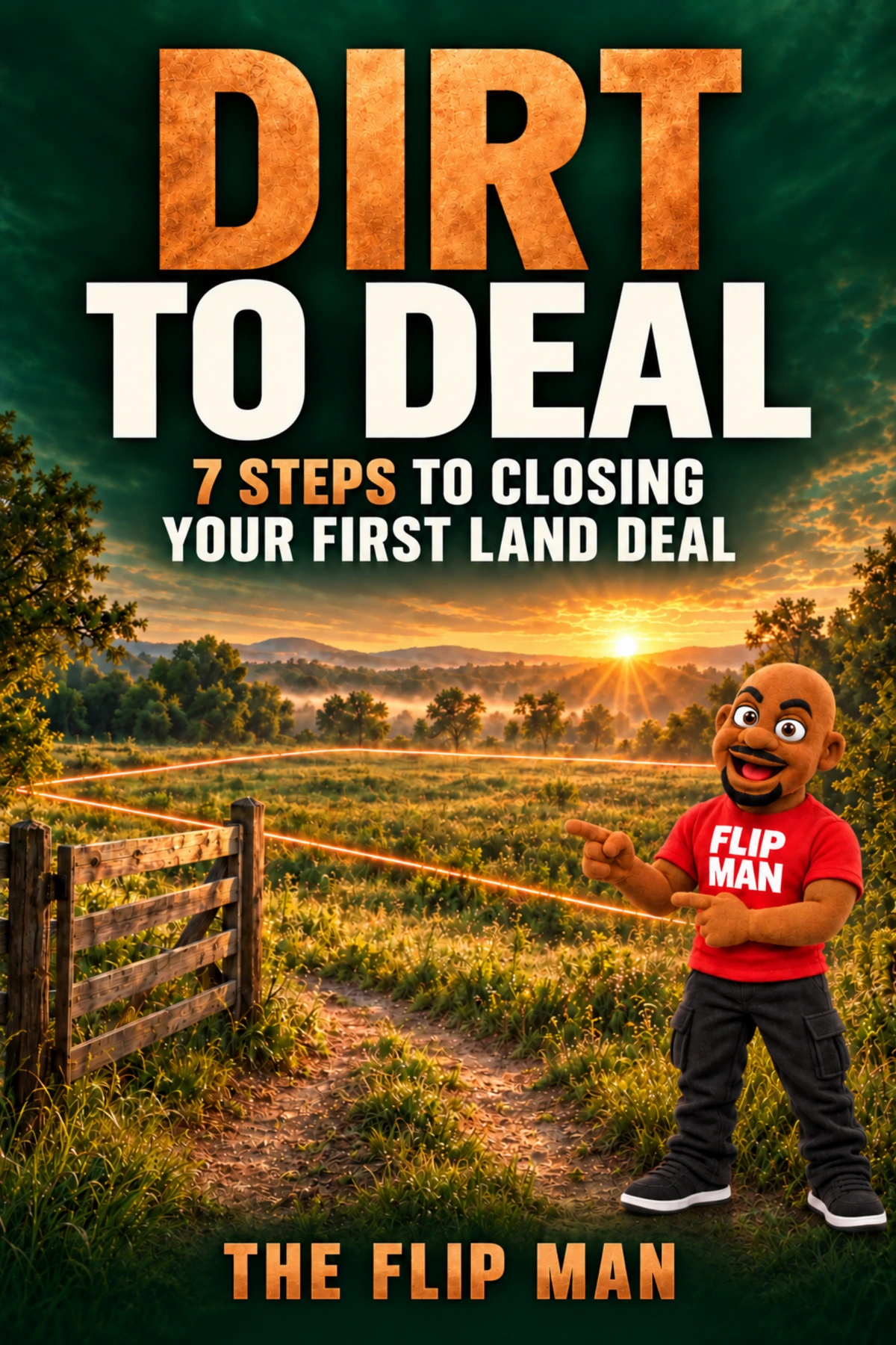 Dirt to Deal cover shown on a tablet screen
